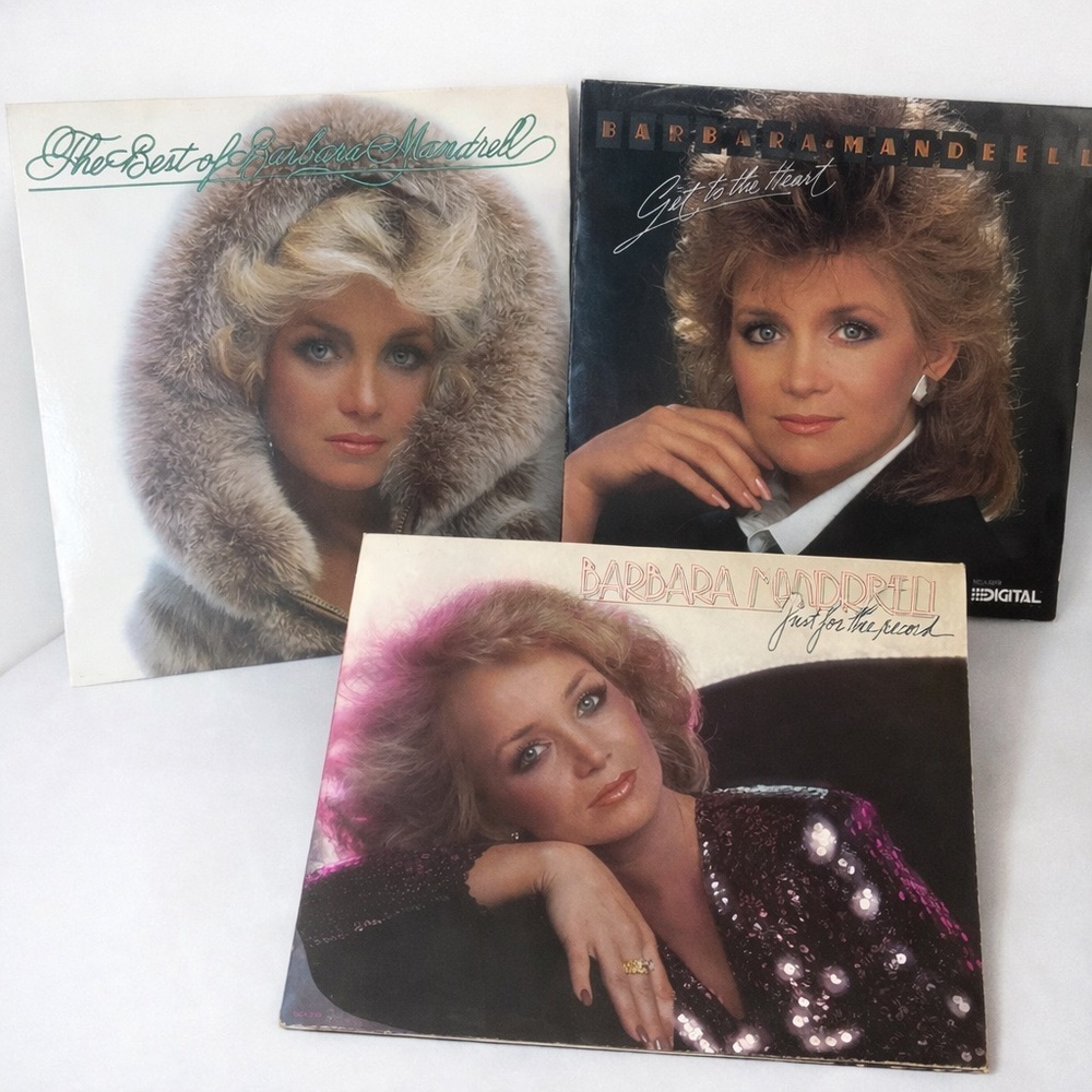 Barbara Mandrell Vinyl Bundle 🎶 Best Of, Get to the Heart, Just for the Record